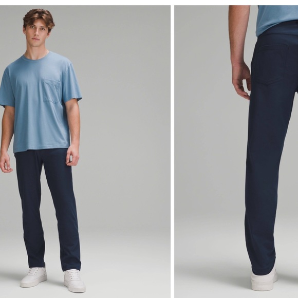 Lululemon Navy Men’s ABC Pant Trouser - Picture 2 of 7